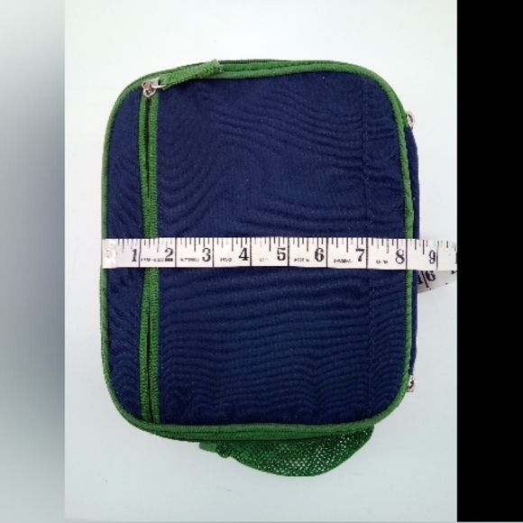 Pottery Barn Kids Lunchbox Lunch Box Green Blue Isolated 2020 Children School - Picture 12 of 12